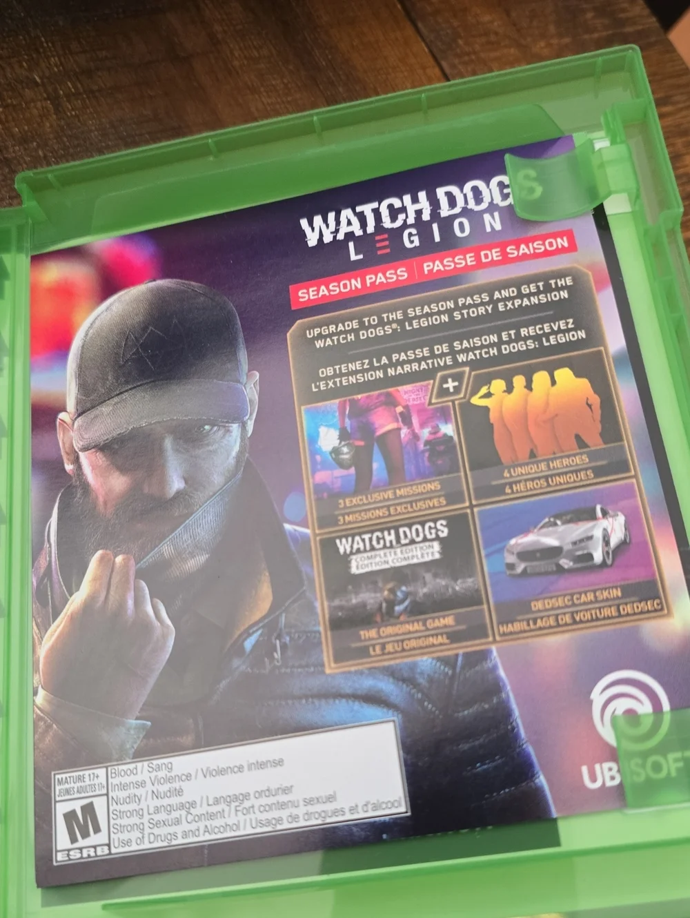 Xbox Series X- Xbox One Watchdogs Legion
